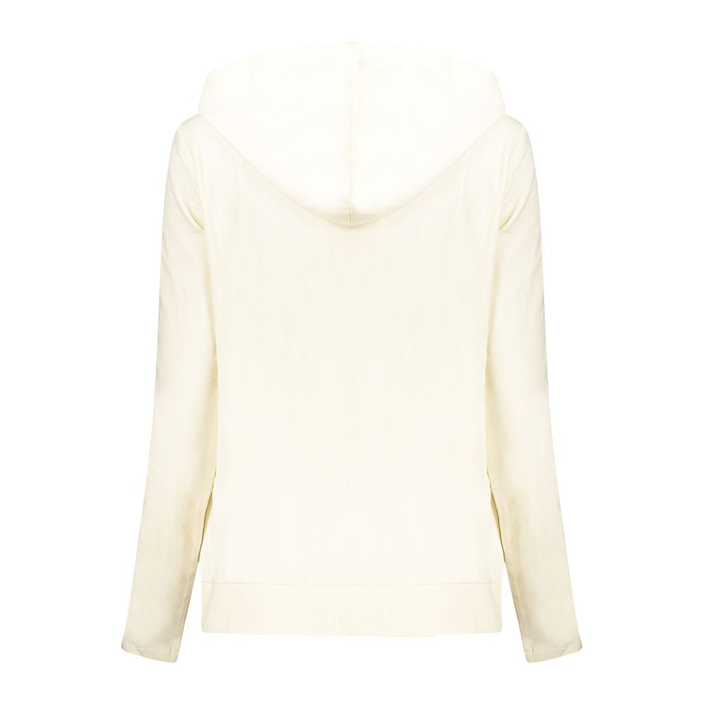 White Cotton Sweatshirt