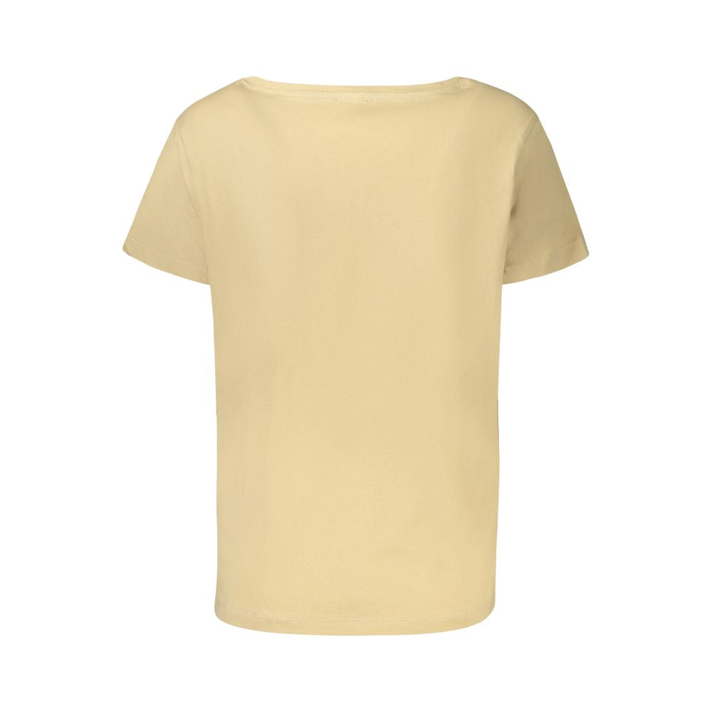Beige Cotton T-Shirt