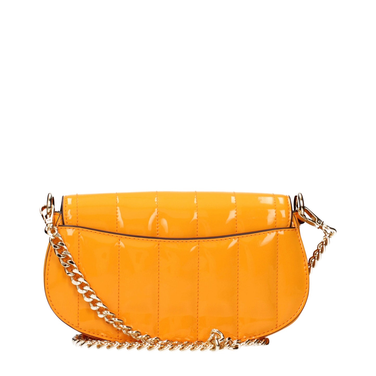 Orange Leather Crossbody Bags