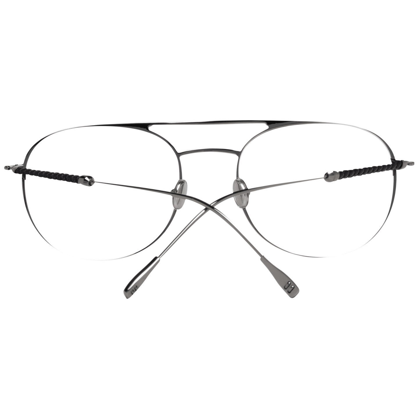 Silver Men Glasses Frame