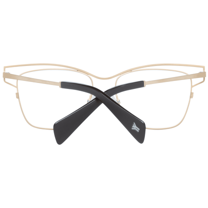 Gold Women Glasses Frame