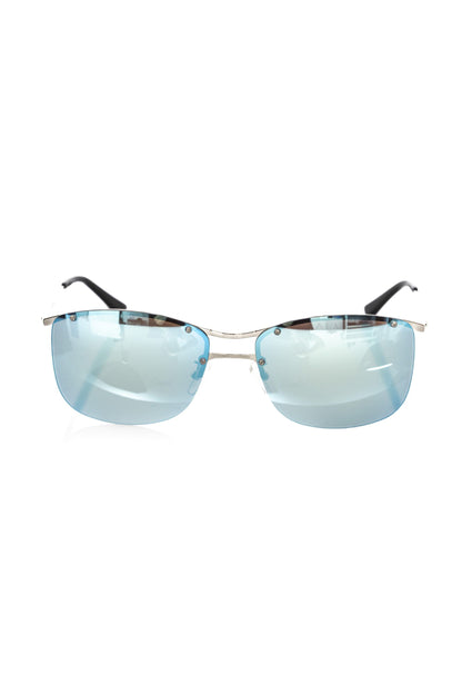 Silver Metallic Men's Sunglasses