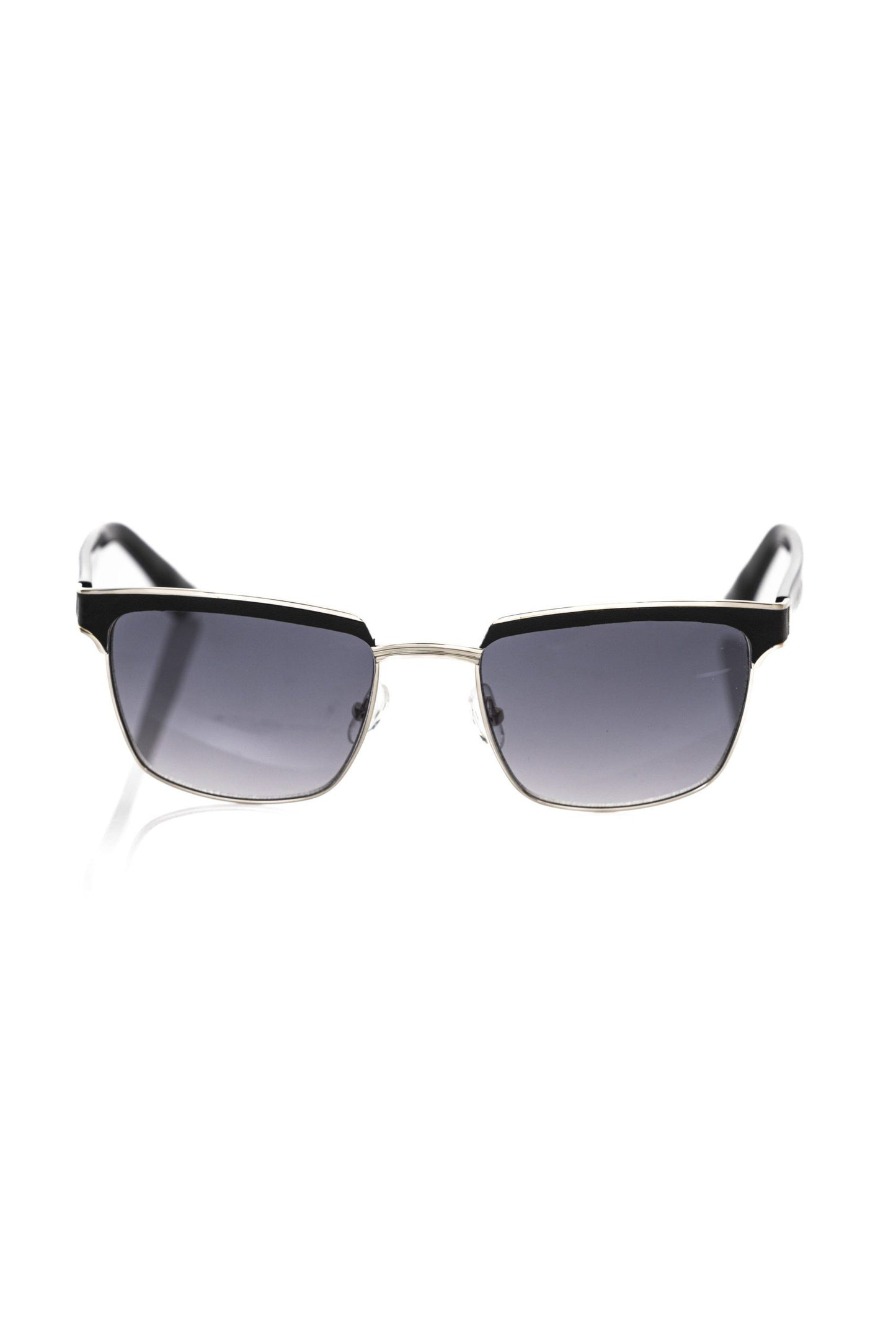 Black Metallic Fibre Men Sunglass