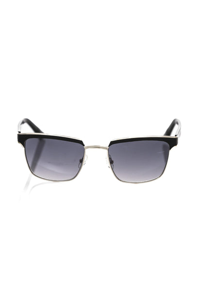 Black Metallic Fibre Men Sunglass