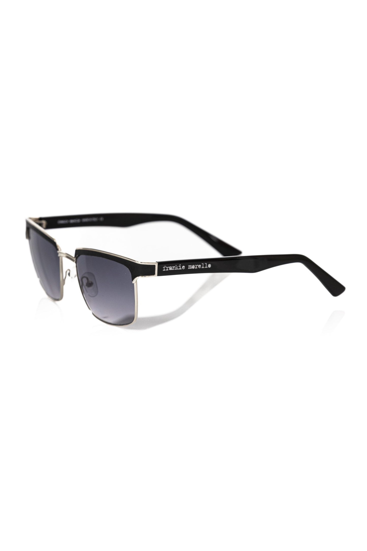 Black Metallic Fibre Men Sunglass