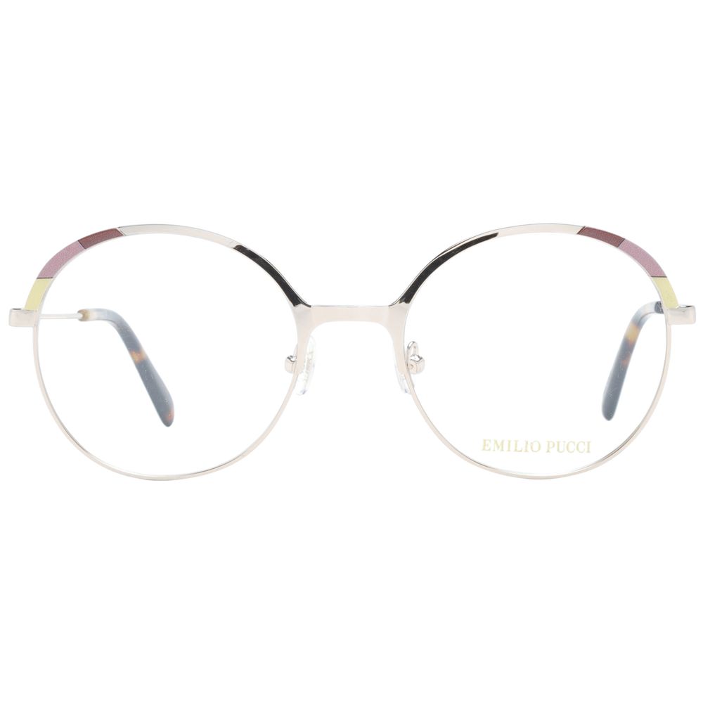 Gold Women Glasses Frame