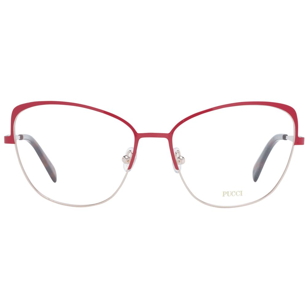 Red Women Glasses Frame