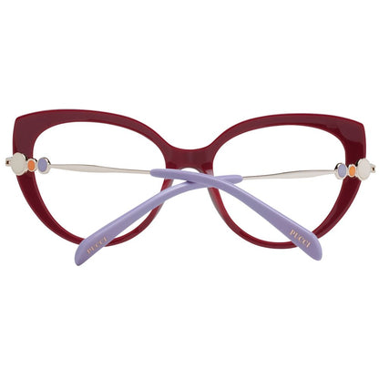 Red Women Glasses Frame