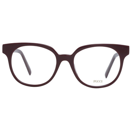 Burgundy Women Glasses Frame