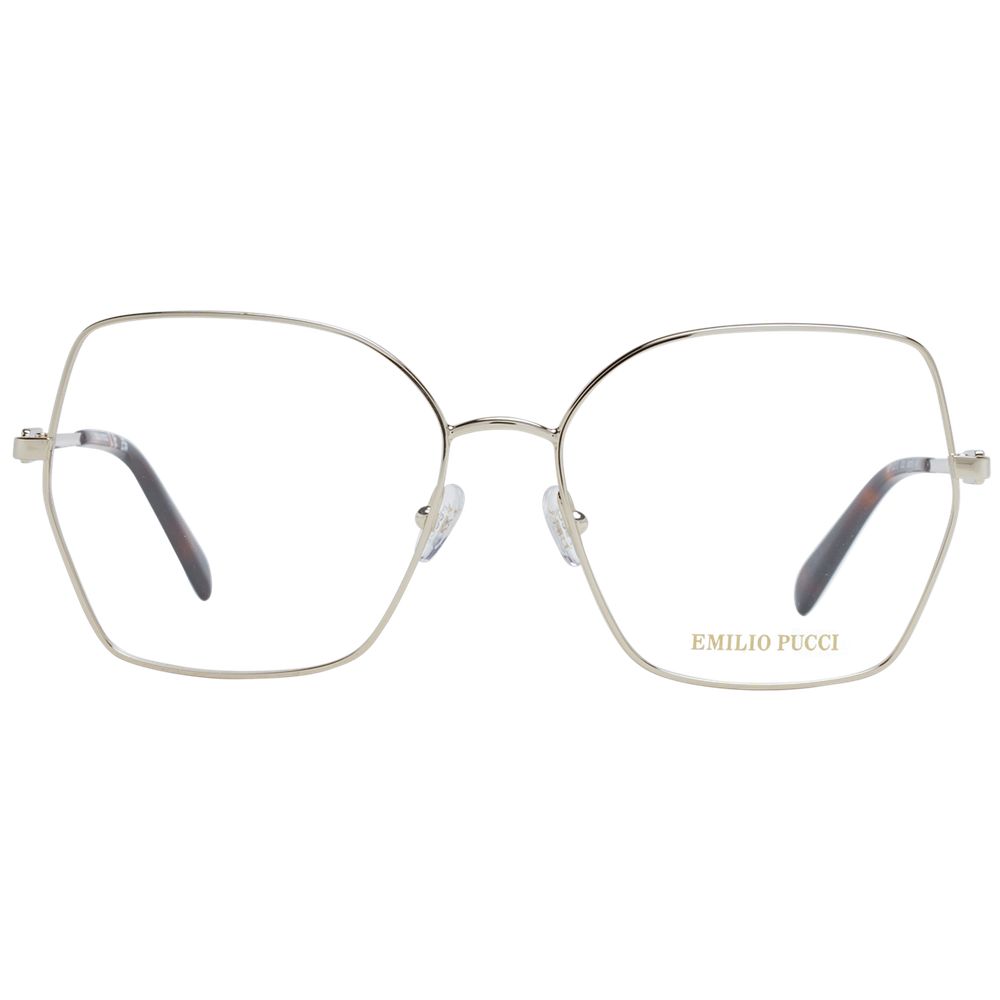 Gold Women Glasses Frame