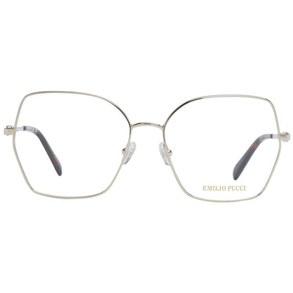 Gold Women Glasses Frame