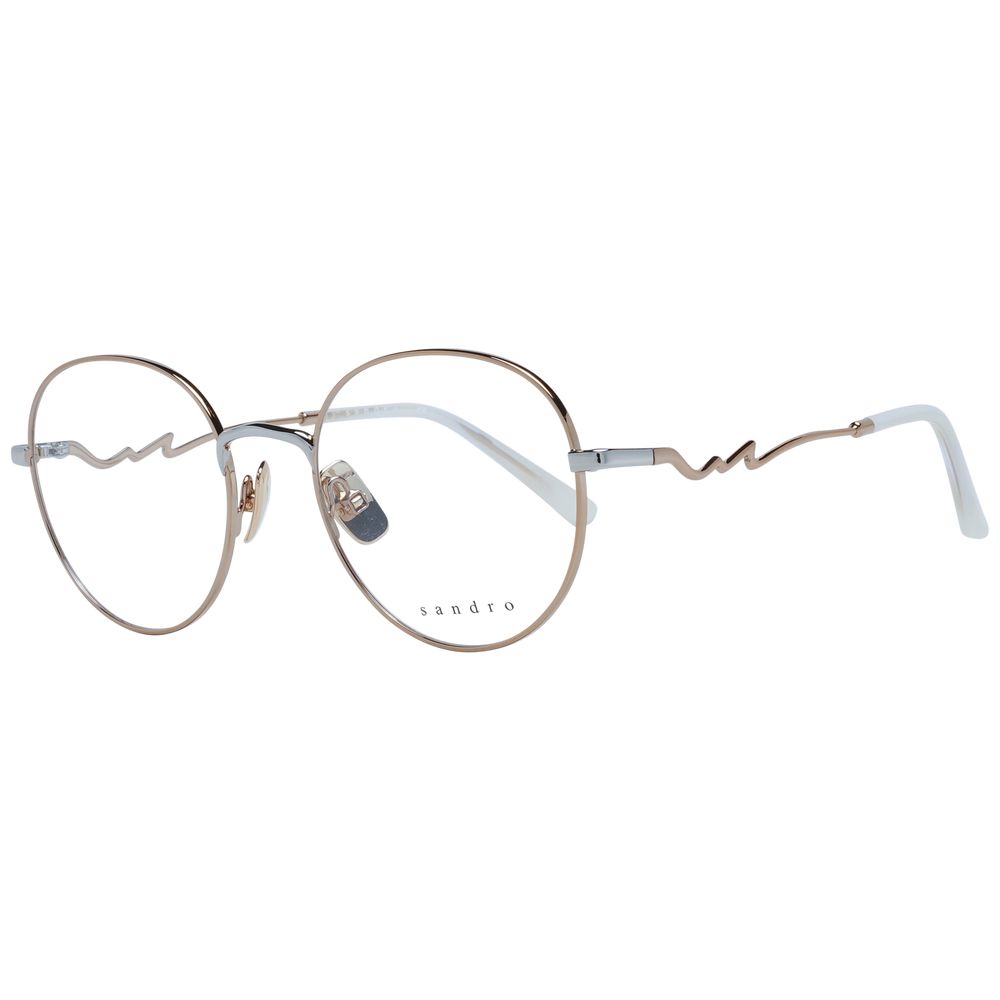 Gold Women Glasses Frame
