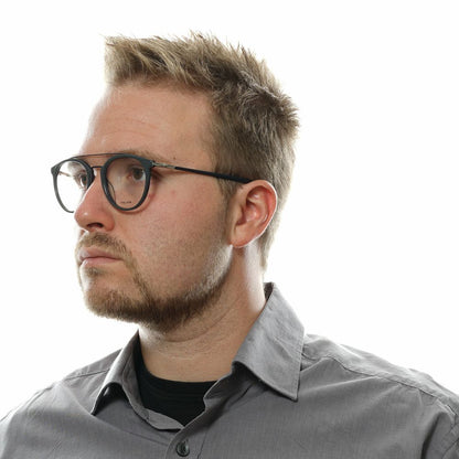 Gray Men Glasses Frame