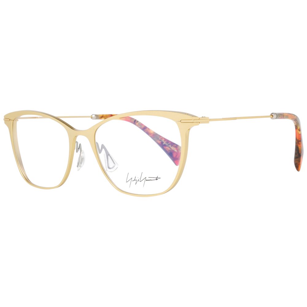 Gold Women Glasses Frame
