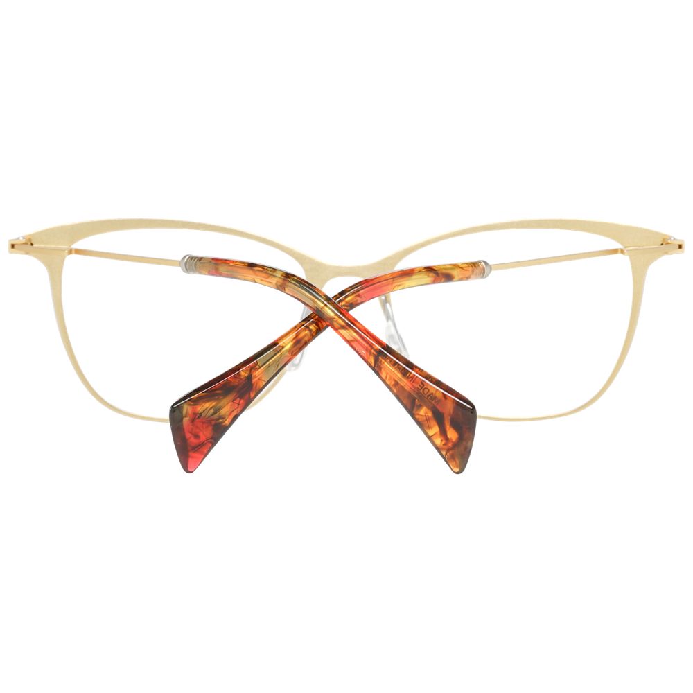 Gold Women Glasses Frame