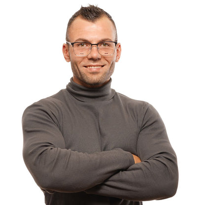 Black Men Glasses Frame