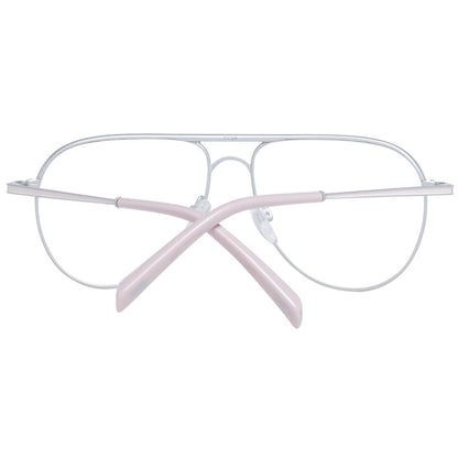 Silver Women Glasses Frame