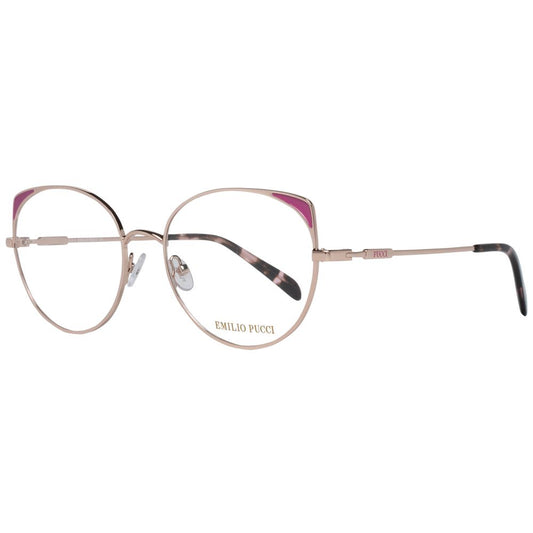 Rose Gold Women Glasses Frame