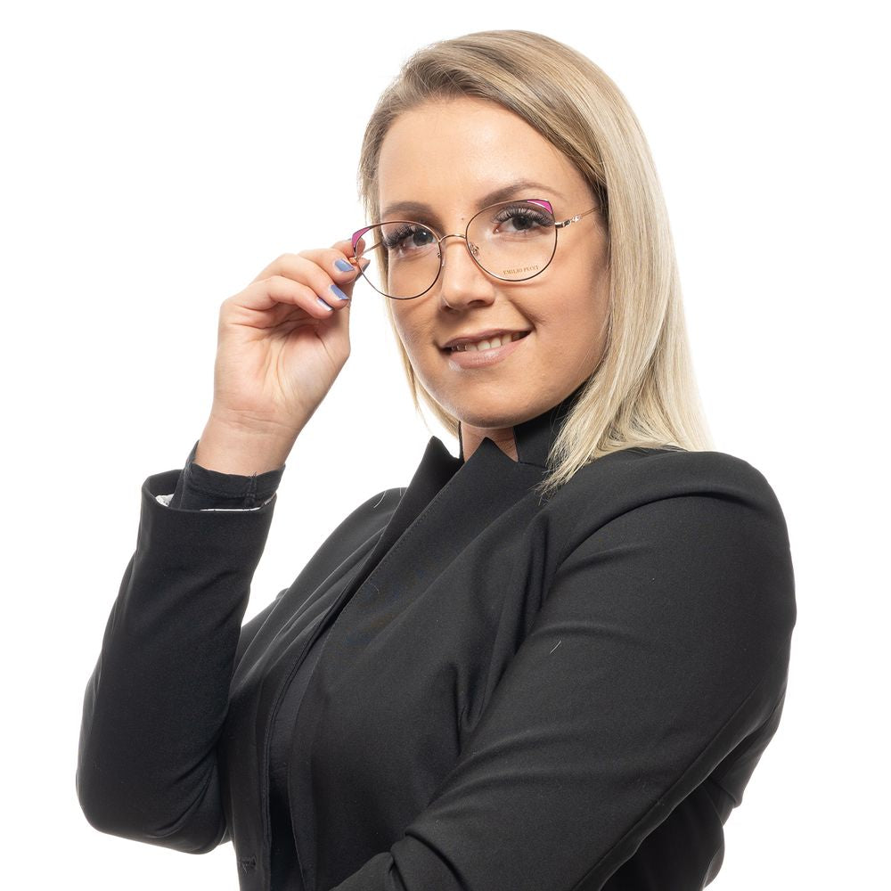 Rose Gold Women Glasses Frame