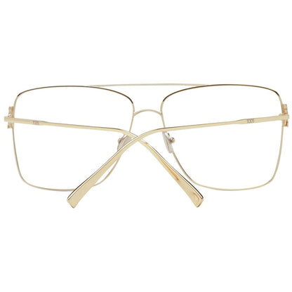 Gold Women Glasses Frame