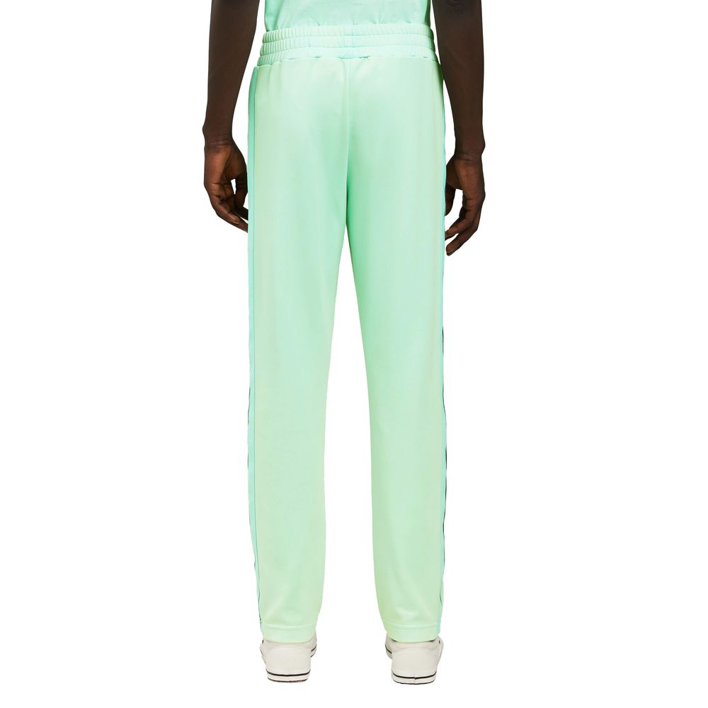 Green Nylon Men Pant
