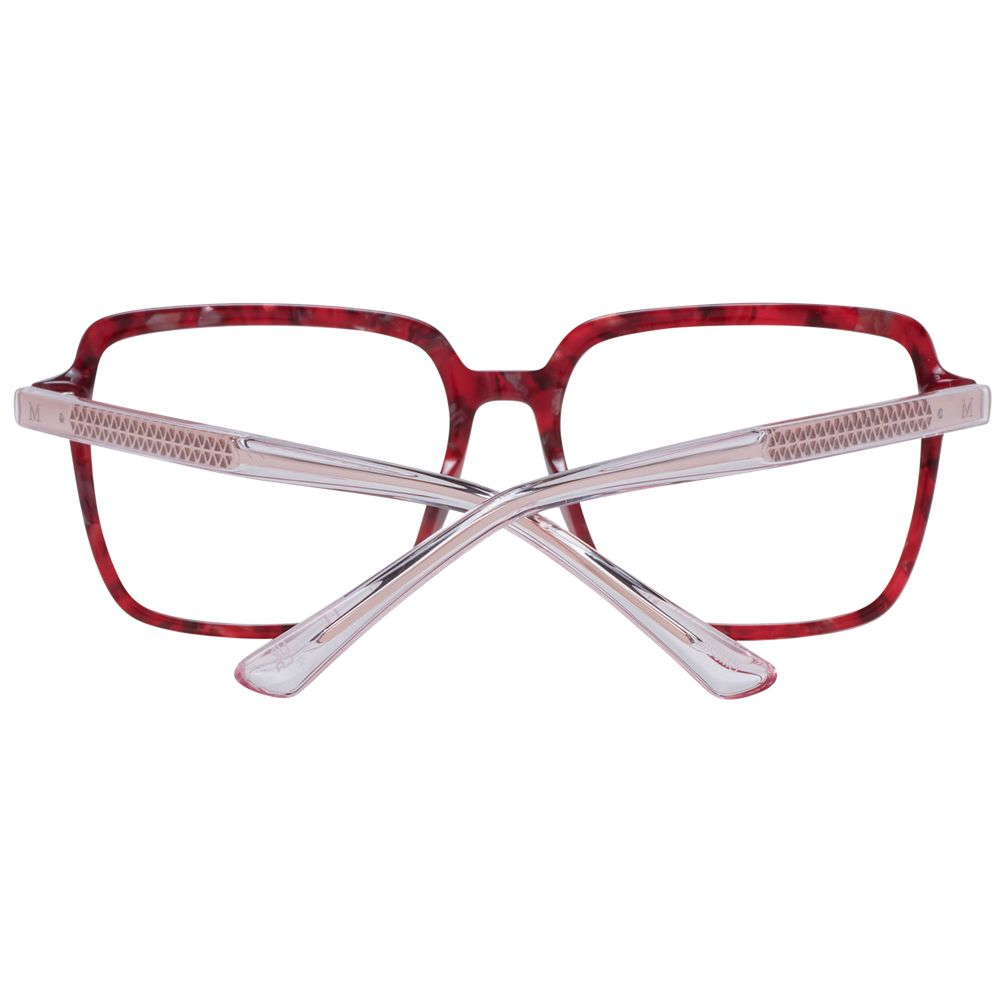 Burgundy Women Glasses Frame