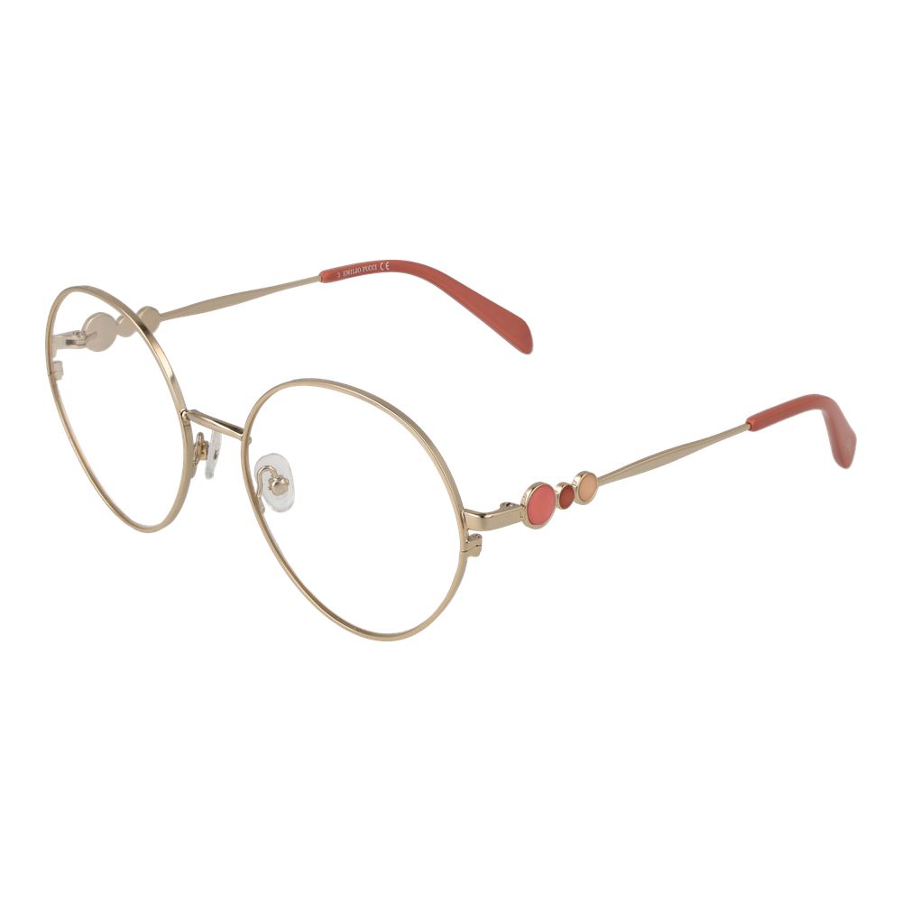 Gold Women Glasses Frame