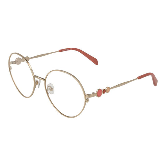 Gold Women Glasses Frame