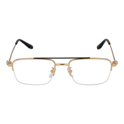 Gold Men Glasses Frame