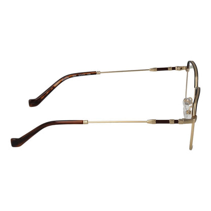 Gold Men Glasses Frame