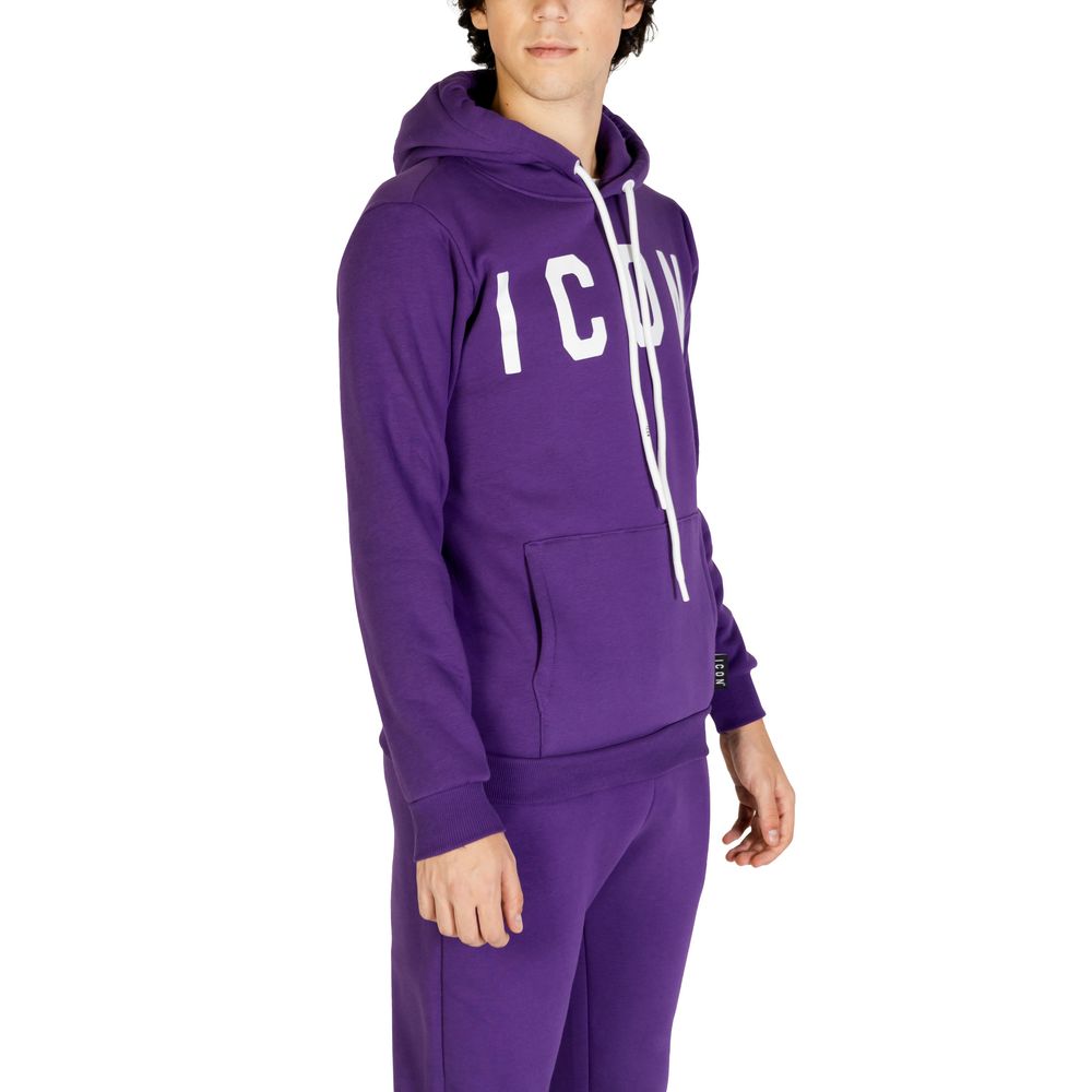 Purple Cotton Hoody