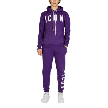 Purple Cotton Hoody
