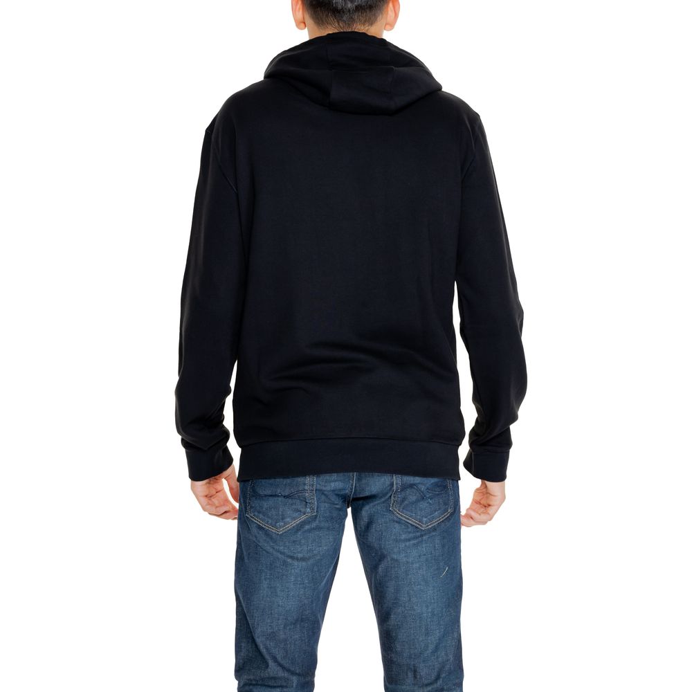 Black Cotton Hoody