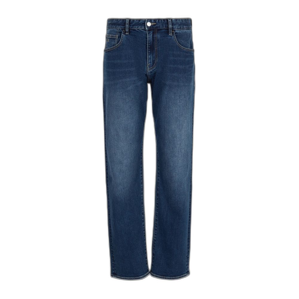 Blue Cotton Skinny Jean