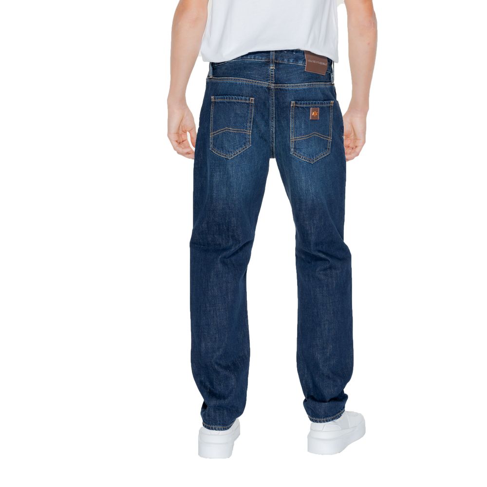 Blue Cotton Skinny Jean
