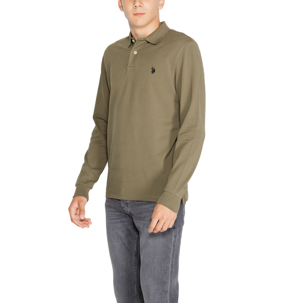 Green Cotton Long Sleeve