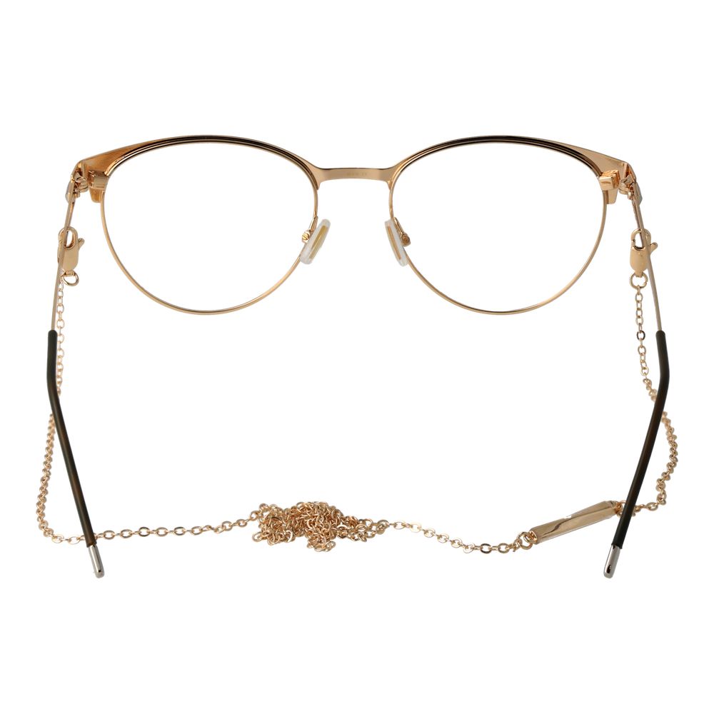 Gold Women Glasses Frame