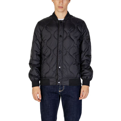 Black Polyamide Jackets & Coat