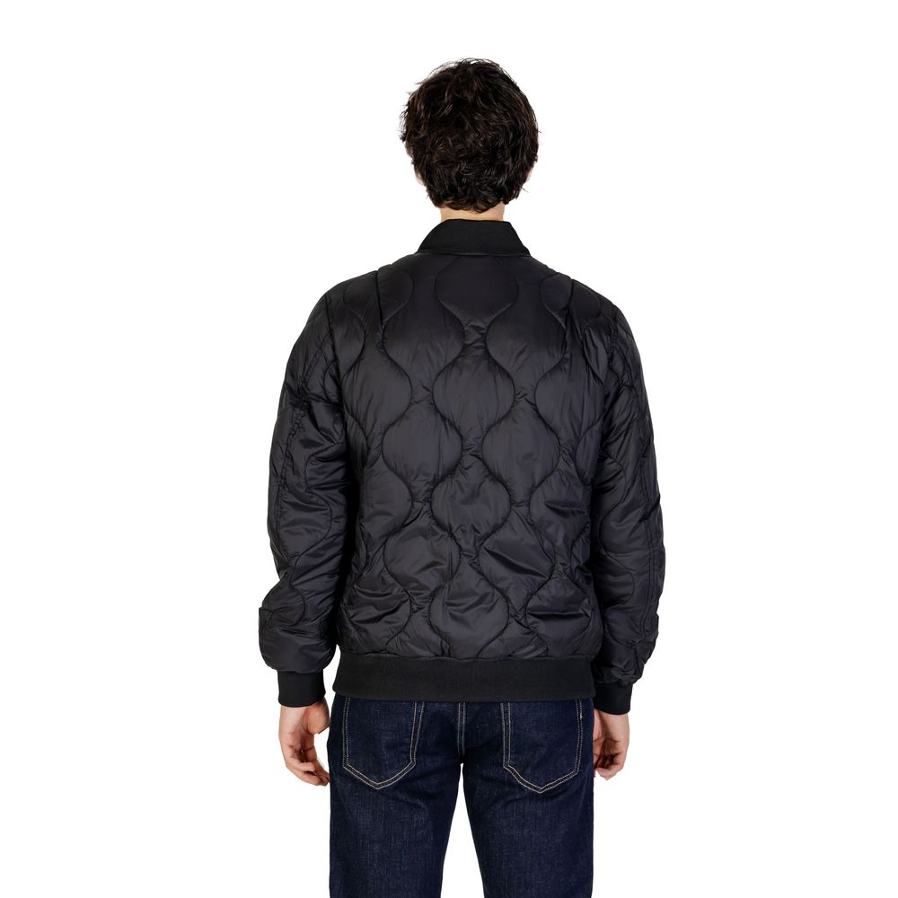 Black Polyamide Jackets & Coat