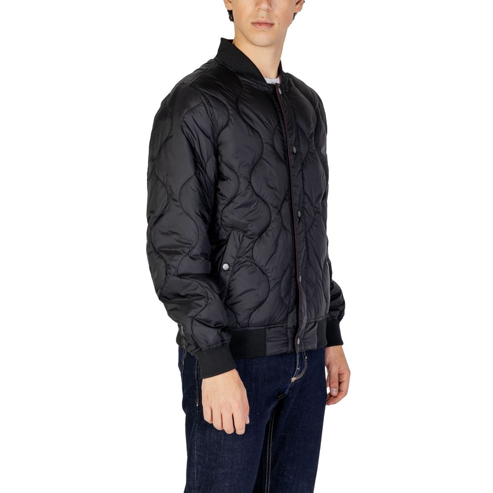 Black Polyamide Jackets & Coat