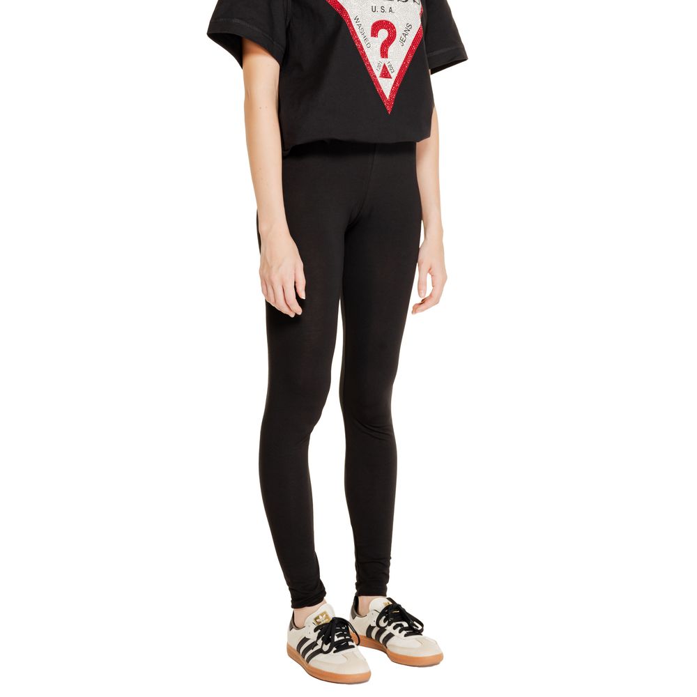 Black Cotton Legging