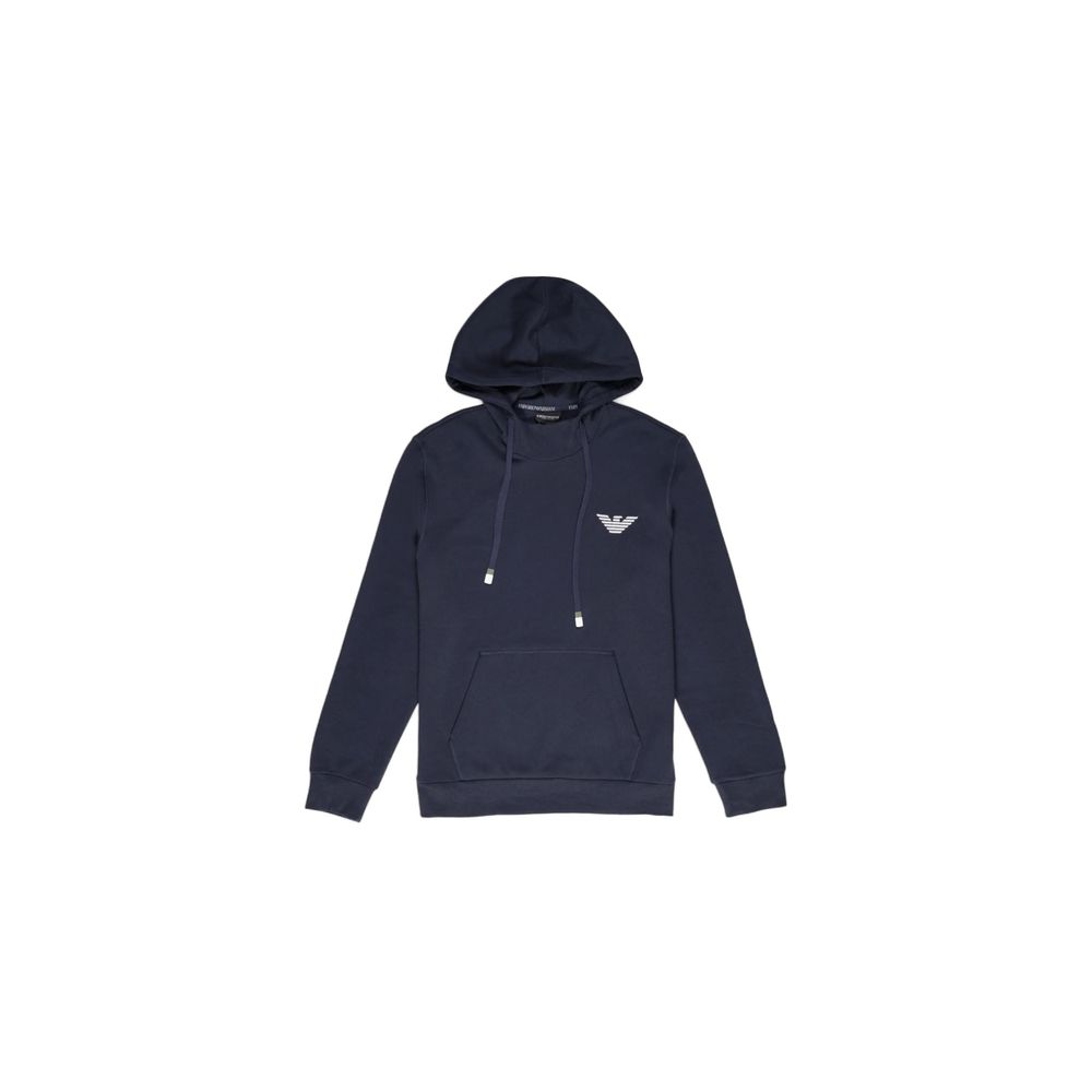 Blue Cotton Hoody