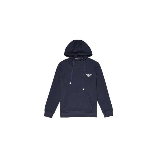 Blue Cotton Hoody