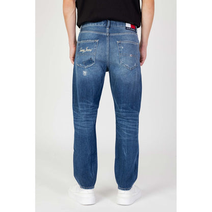 Blue Cotton Slim Fit Jean