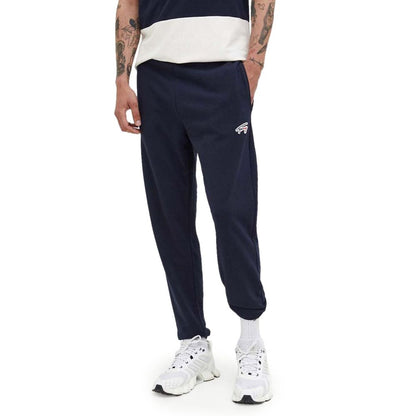 Blue Cotton Joggers Workout Pant