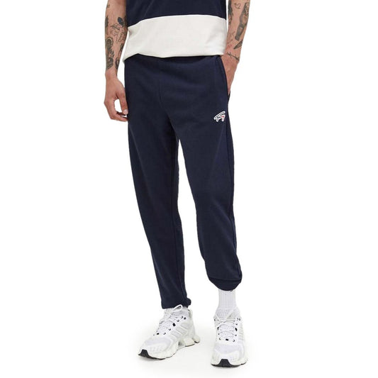 Blue Cotton Joggers Workout Pant