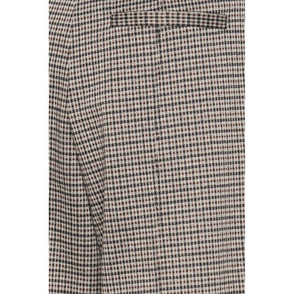 Beige Polyester Pant