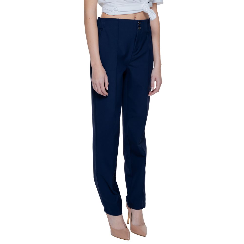 Blue Polyamide Pant