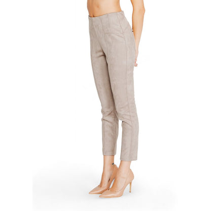 Gray Polyester Legging
