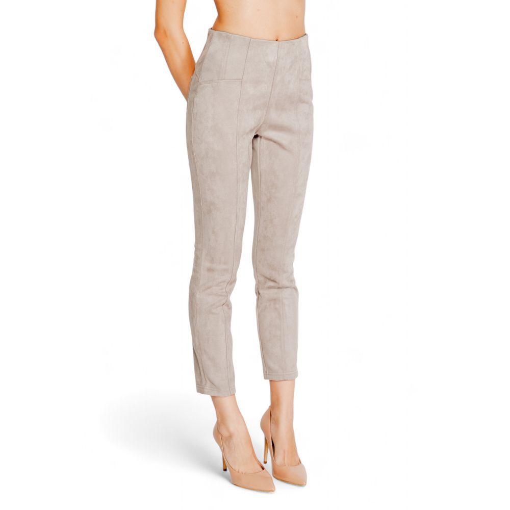 Gray Polyester Legging